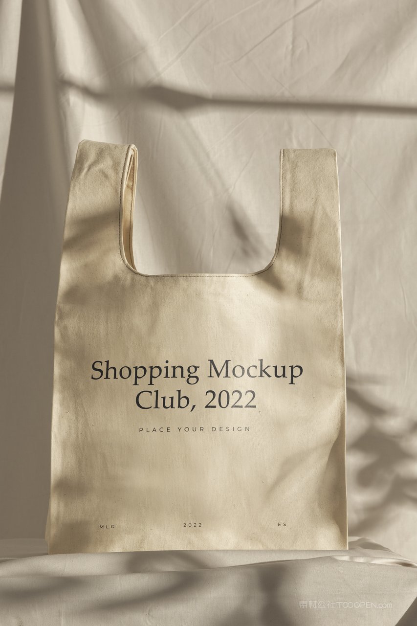 手提袋环保购物袋实景场景样机 (6)