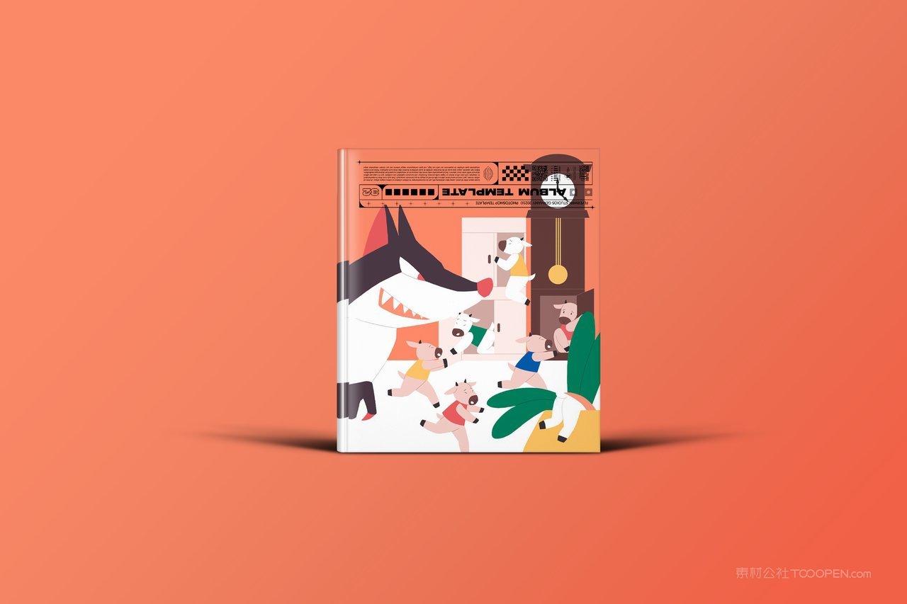 【2113期】书籍装帧封面样机 (2)