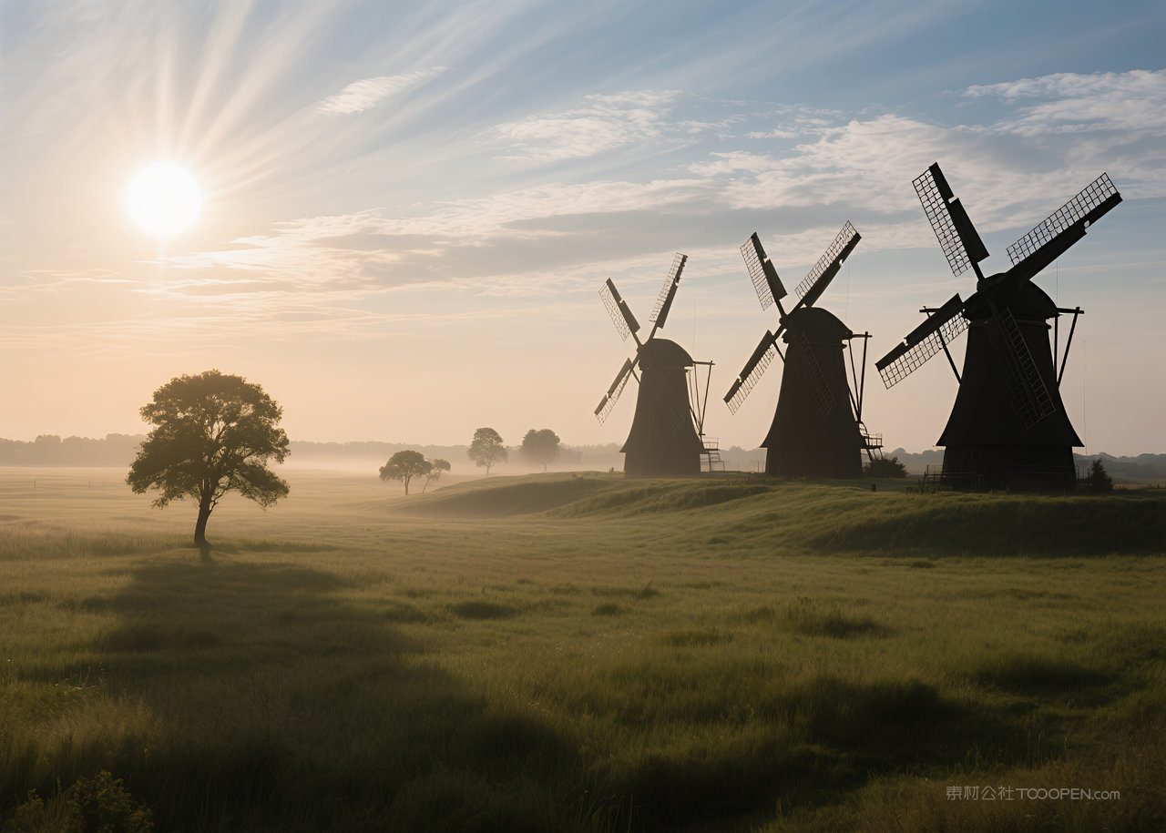 天空云层日出风景唯美自然云彩