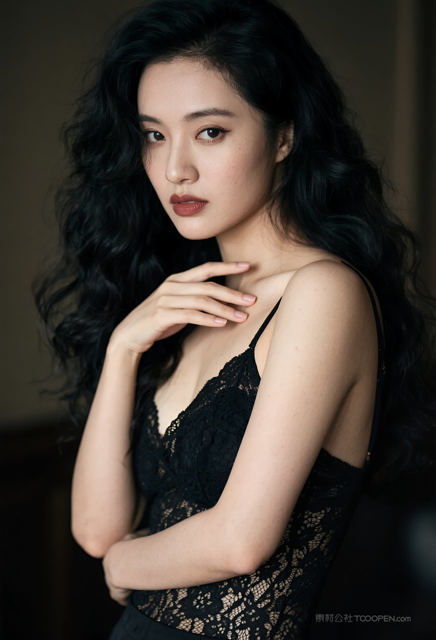 美女性感优雅唯美女性写真气质少女