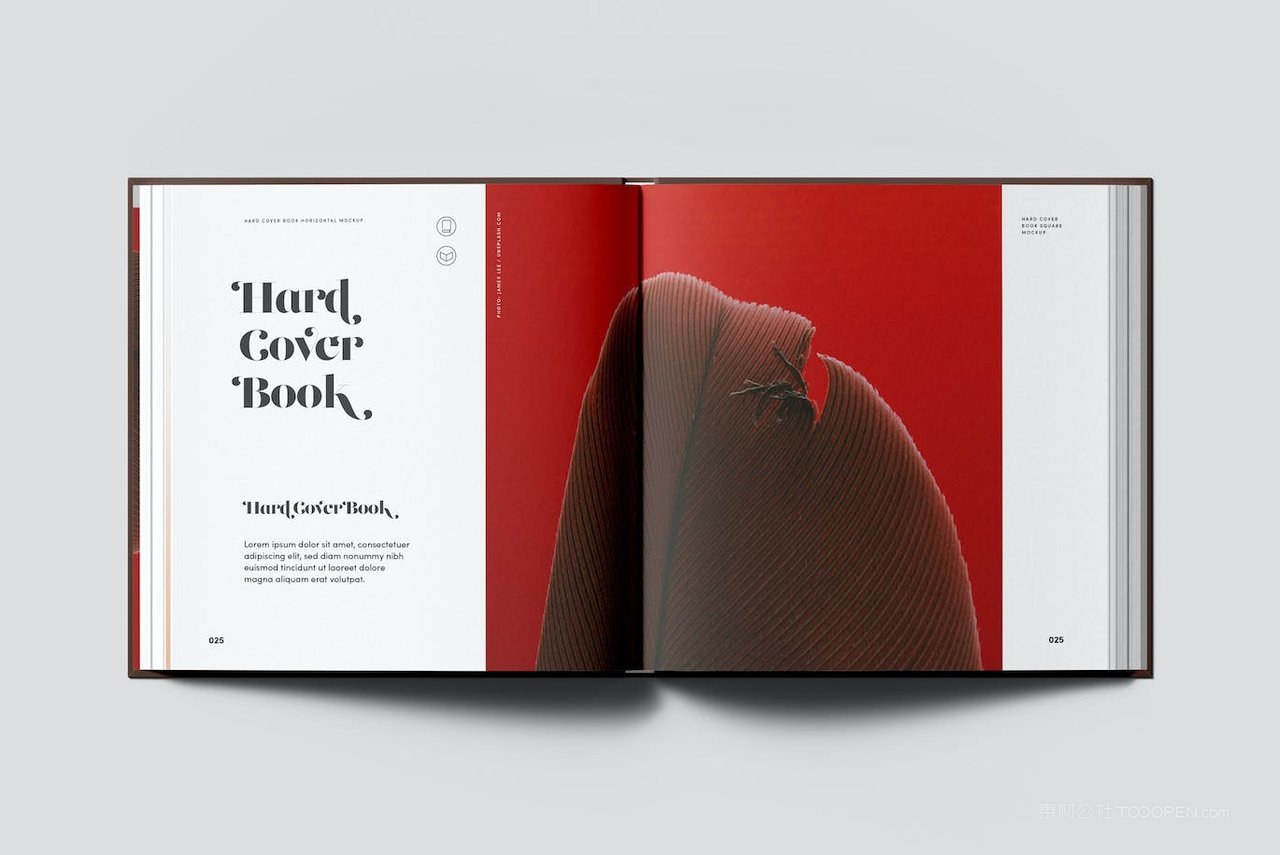 精装画册样机