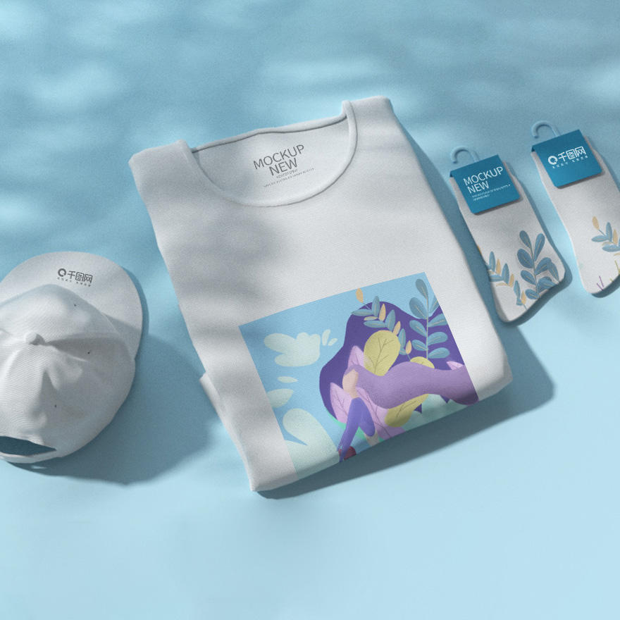 休闲运动服饰vi样机