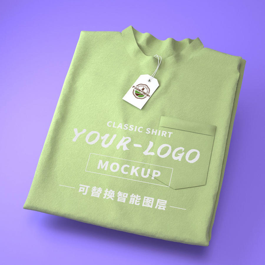 体恤样机素材