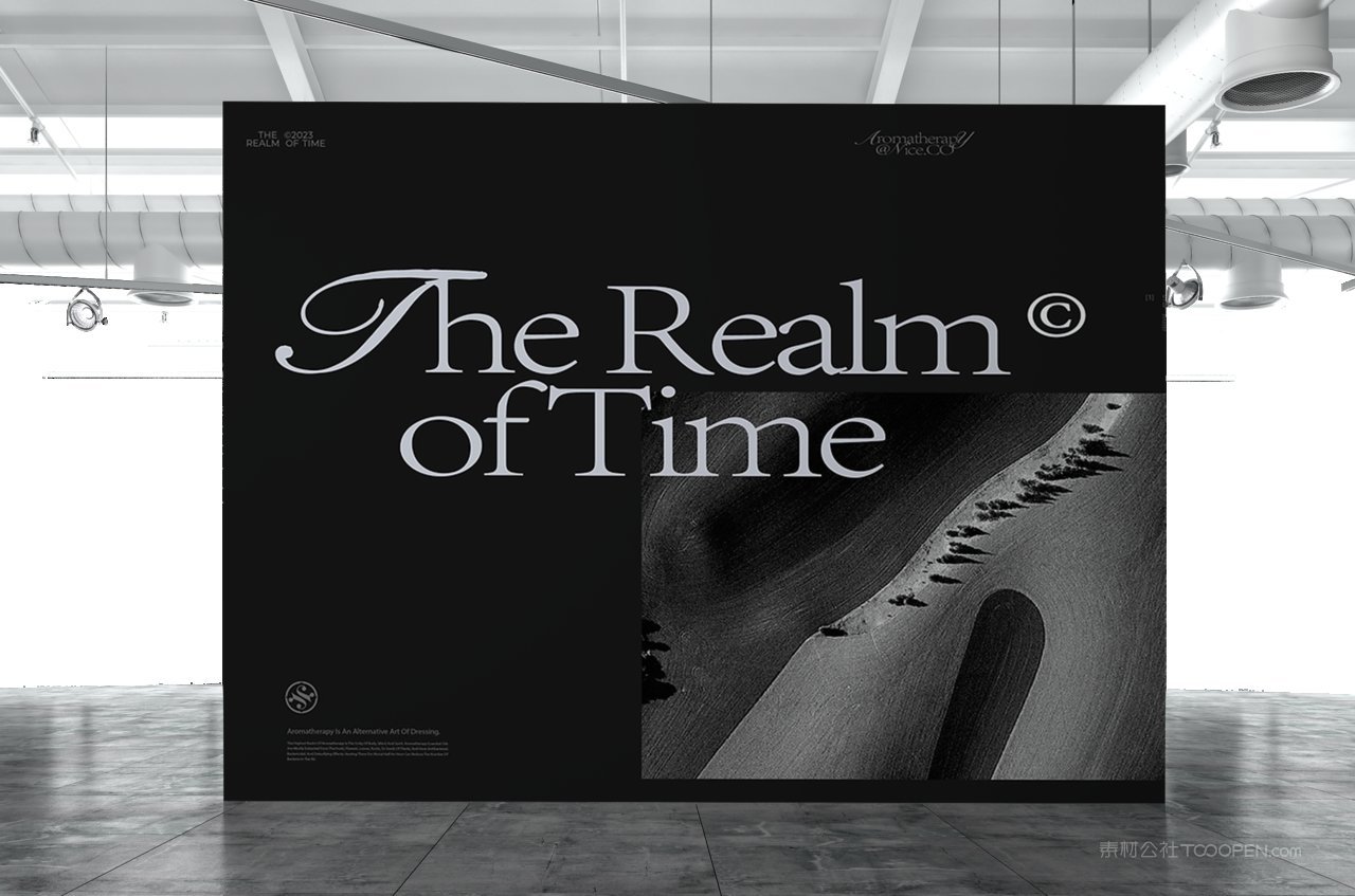 时尚文创展览艺术节音乐节展会活动品牌vi提案展示ps样机 (26)