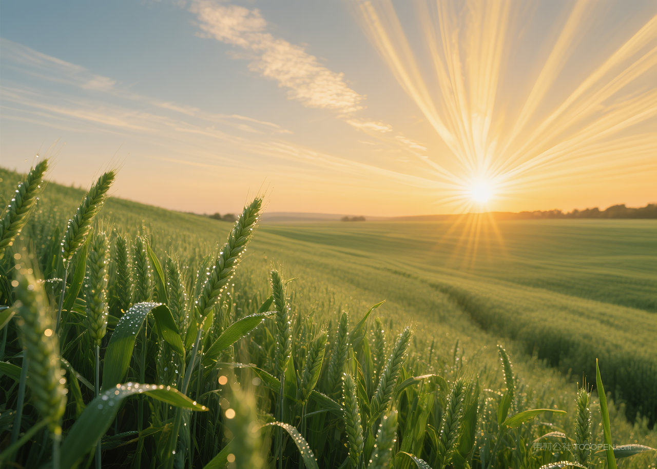 云彩美丽云层风光唯美日出自然天空风景