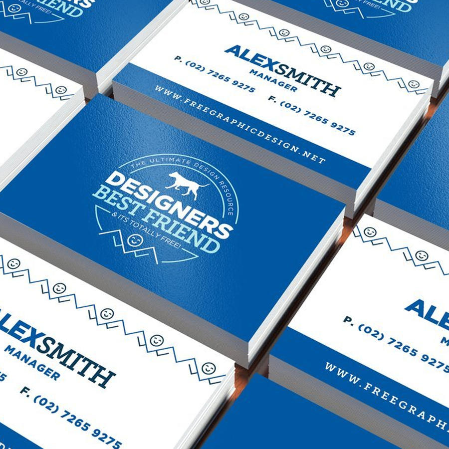 平铺名片贴图场景样机 (1)