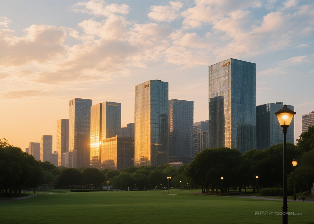 落日风景云层云彩自然日落唯美天空