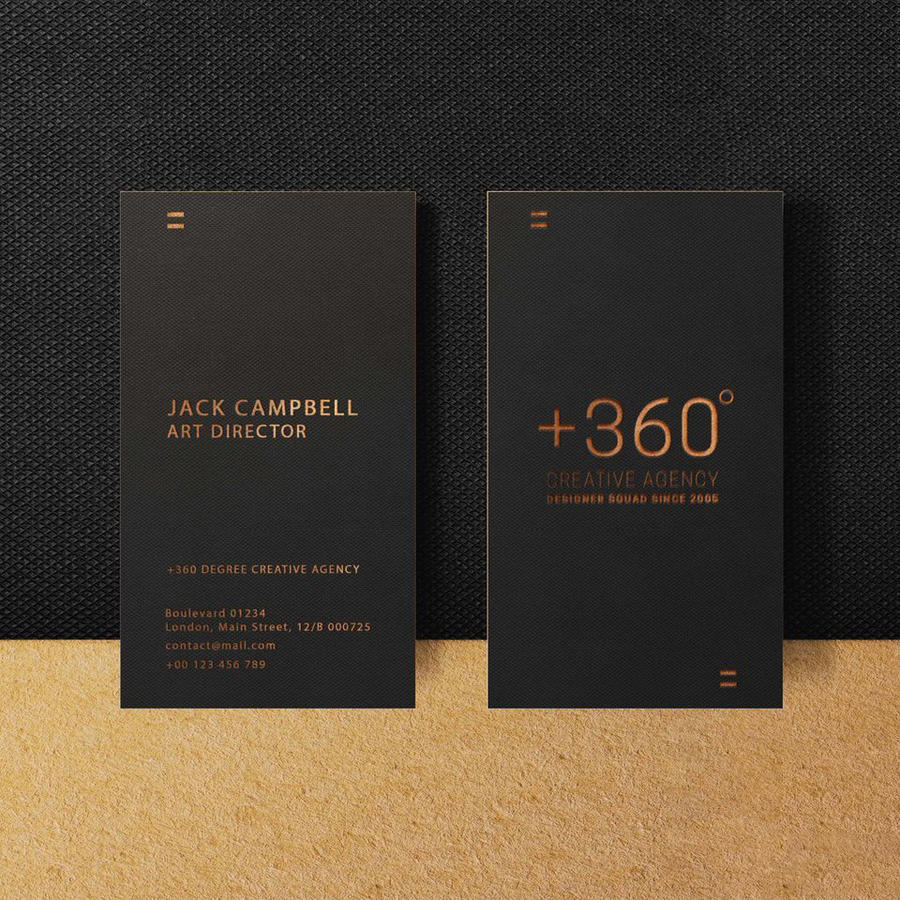 免费金箔名片样机