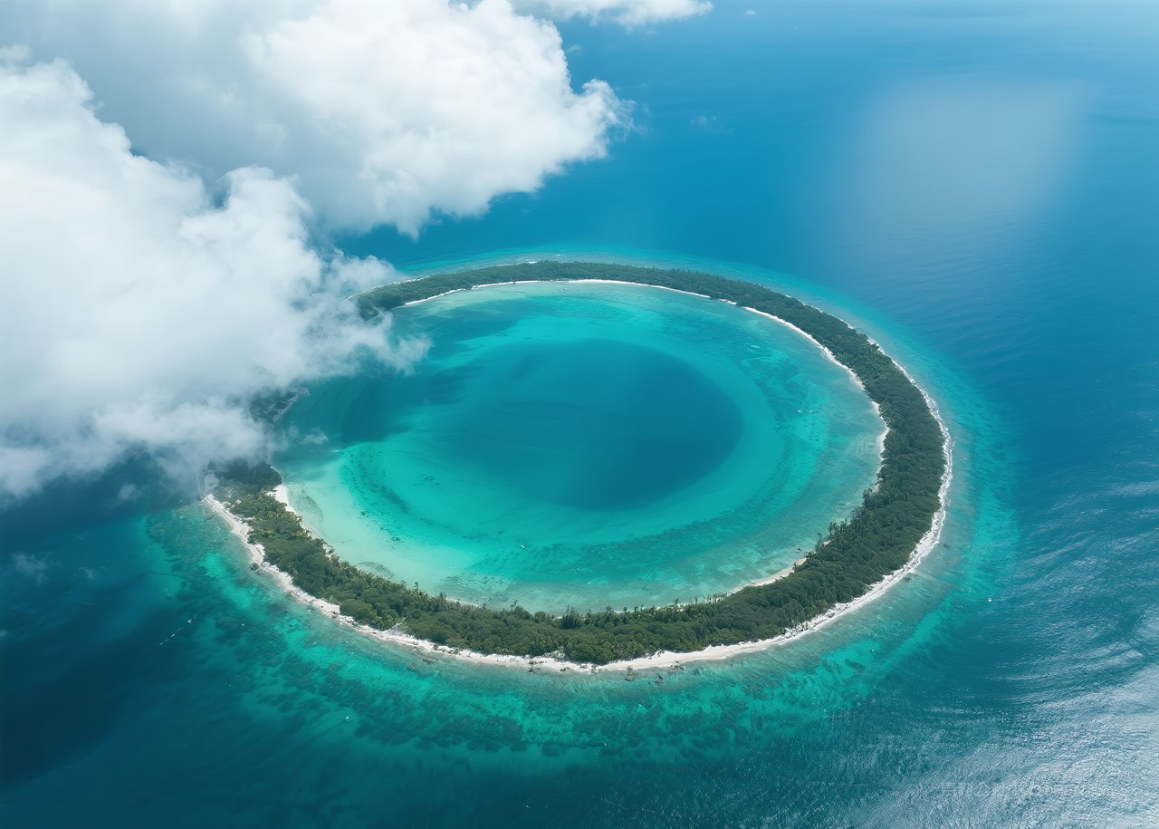 海景自然风景唯美海边大海海滩天空