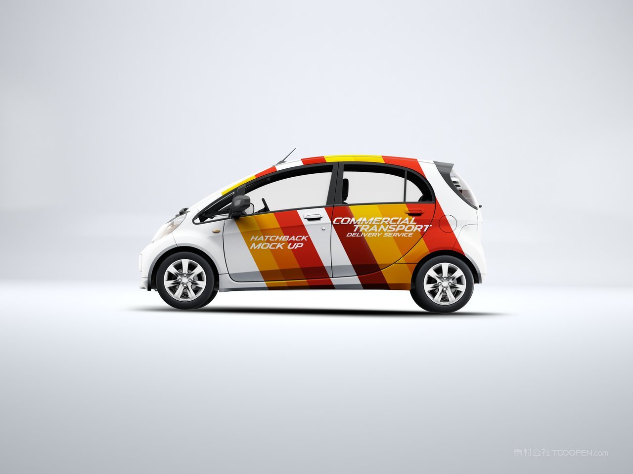 汽车交通样机汽車身企业vi样机 (32)