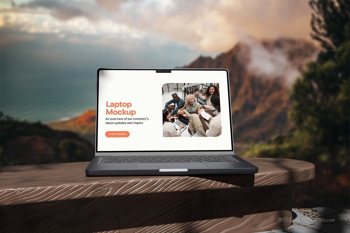 笔记本电脑样机