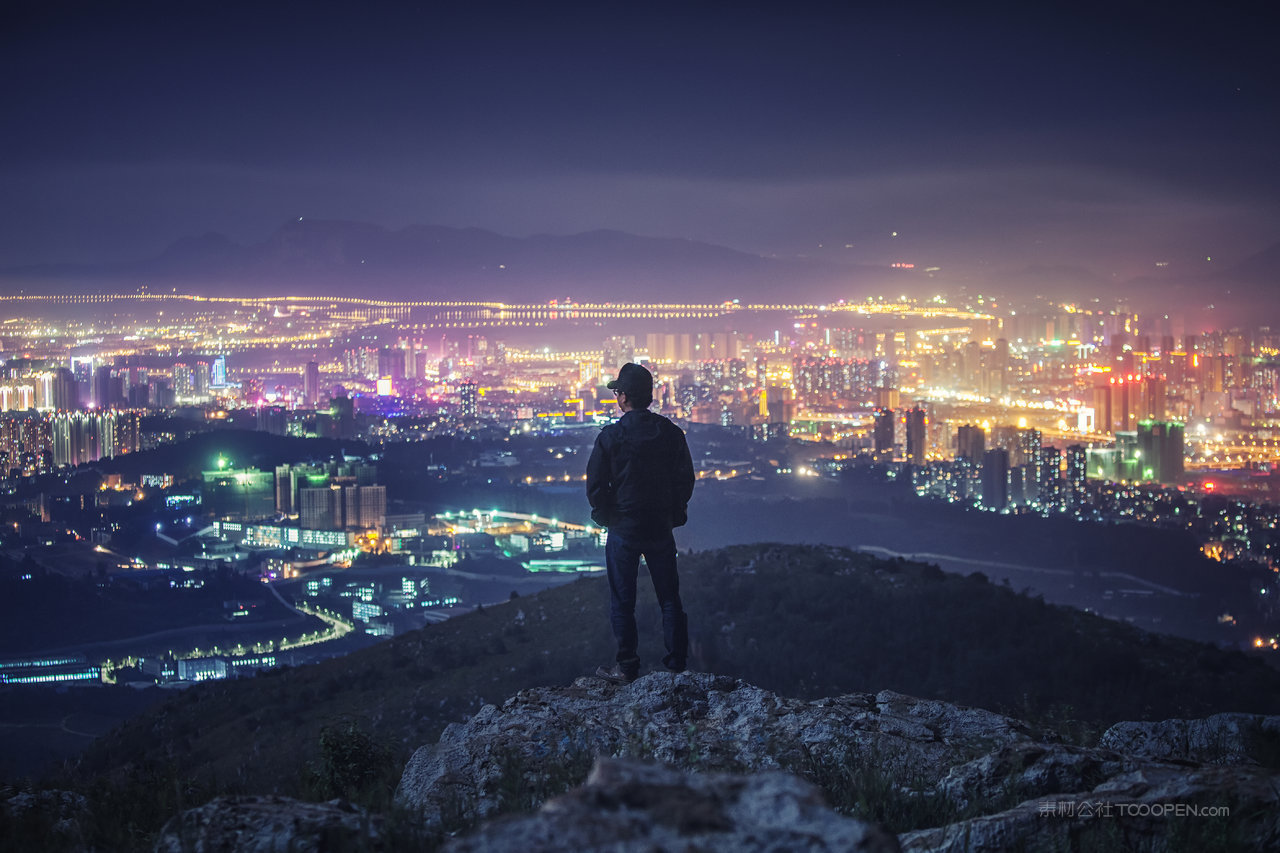 晚安昆明风景画