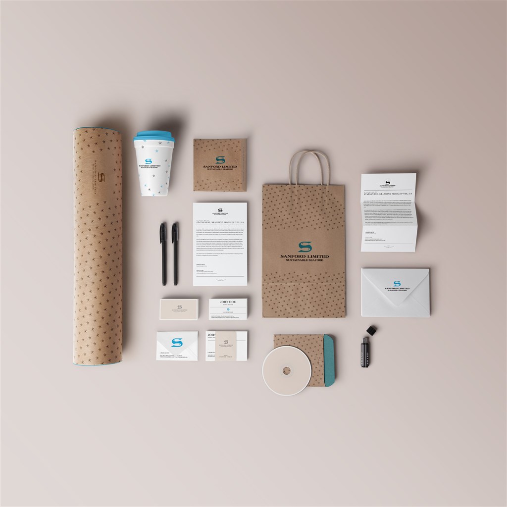 蒂芙尼蓝企业VI形象样机