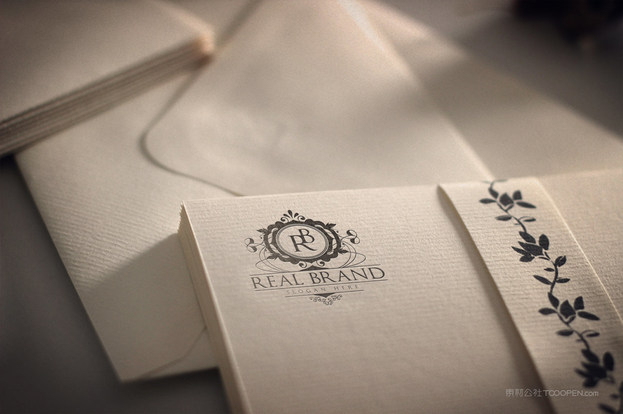 纸张材质企业通用logo标志样机 (97)