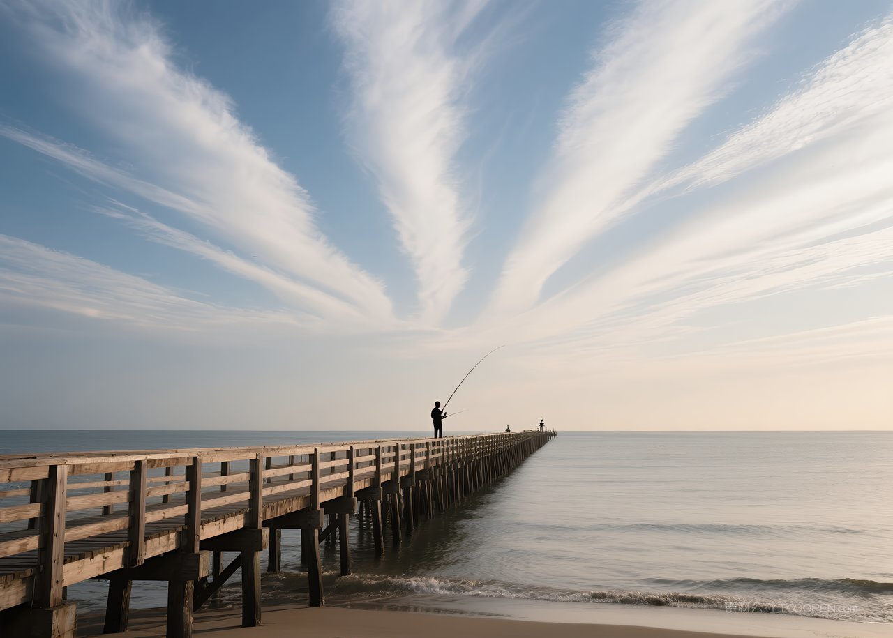 天空云彩云层日落唯美景观落日风景自然