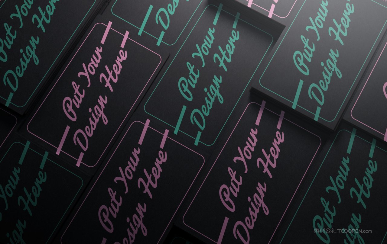 名片样机模板素材