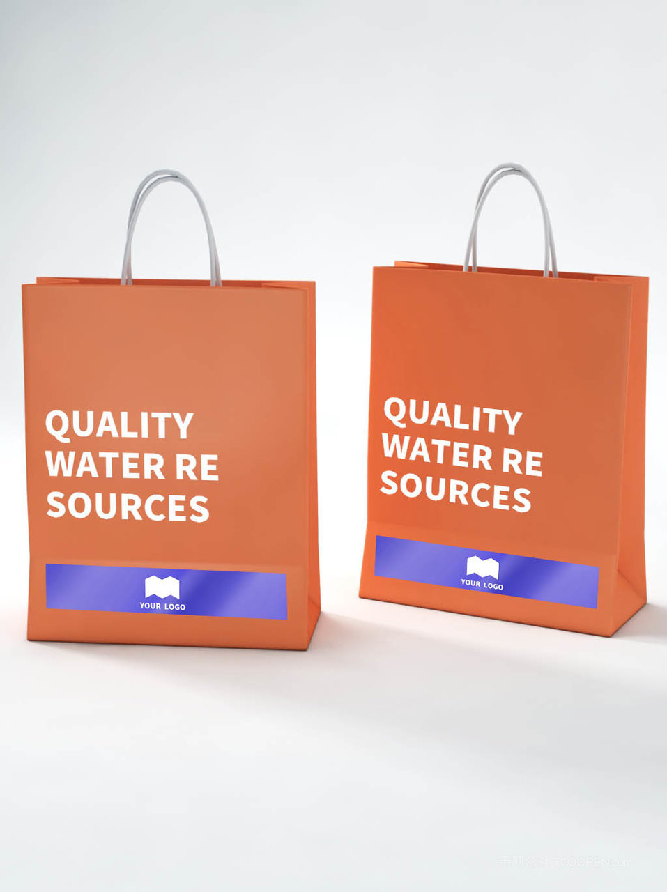 高端质感礼盒手提袋品牌提案样机