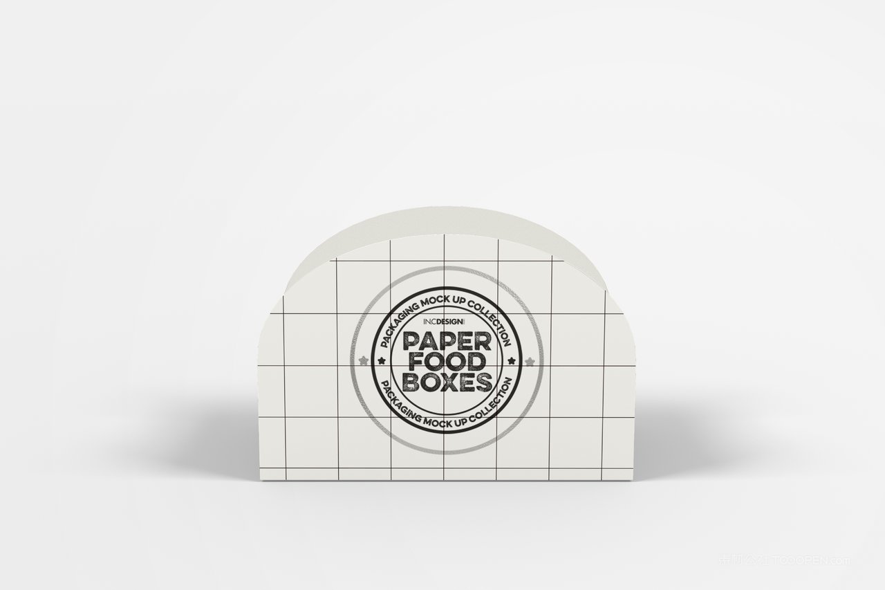 烘焙蛋糕面包店食品纸质包装贴图样机 (24)