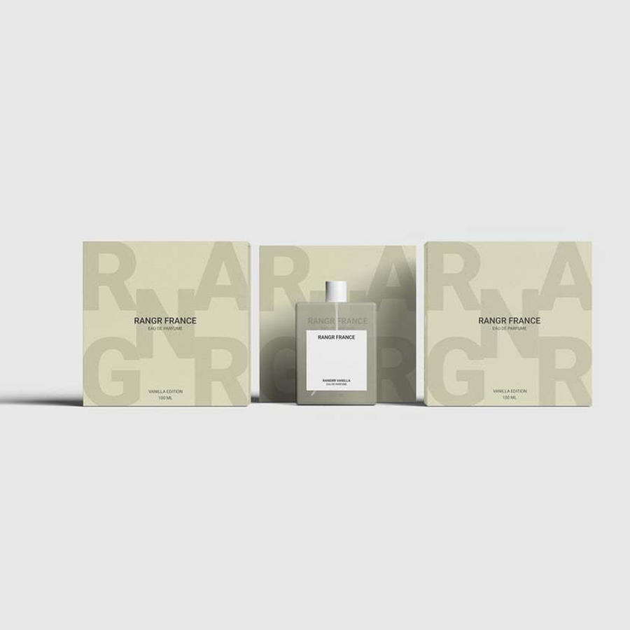 香水盒场景样机