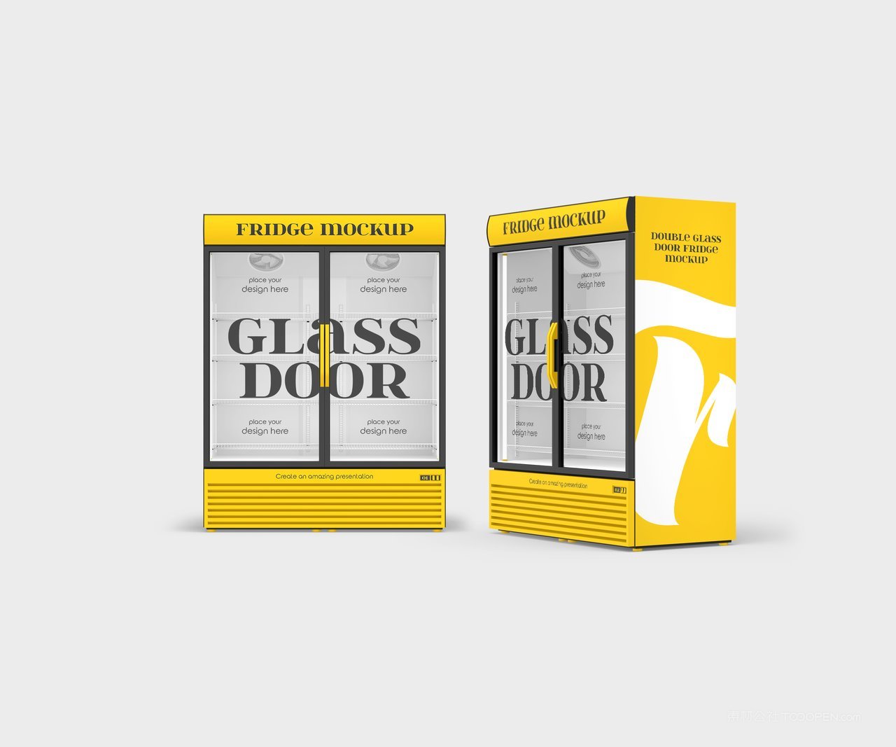 【2082期】双开玻璃门冰箱保鲜柜样机 (8)