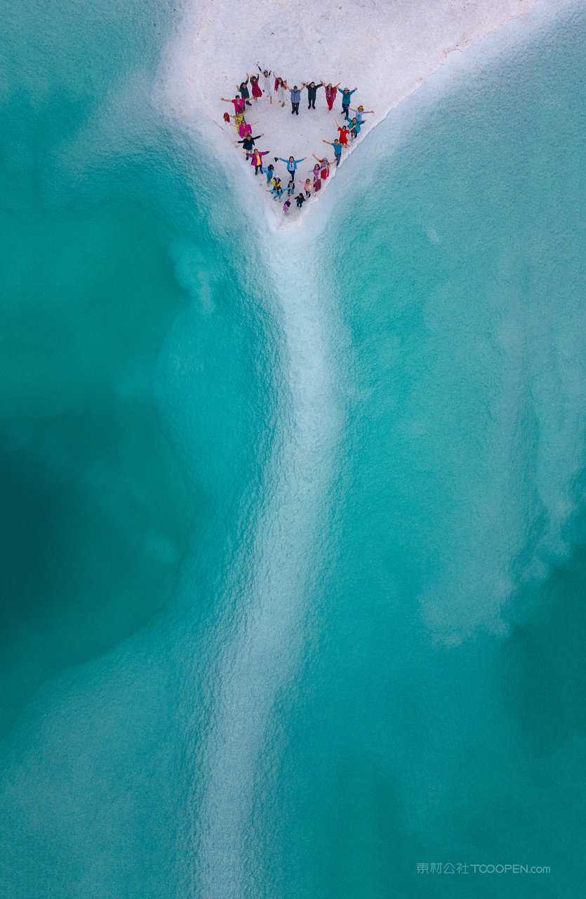 青海海西网红景区翡翠湖 (3)