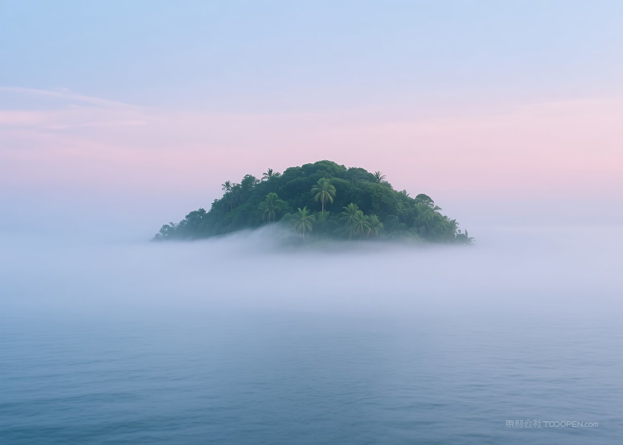 海滩景观海景自然海边天空风景大海