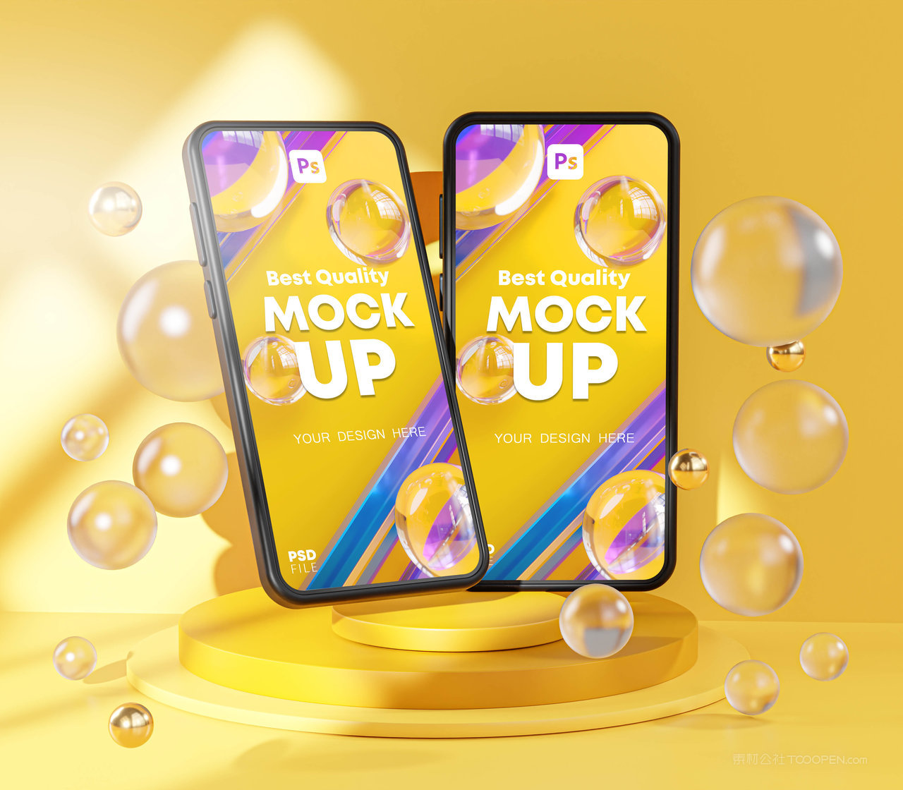 可爱手机app样机