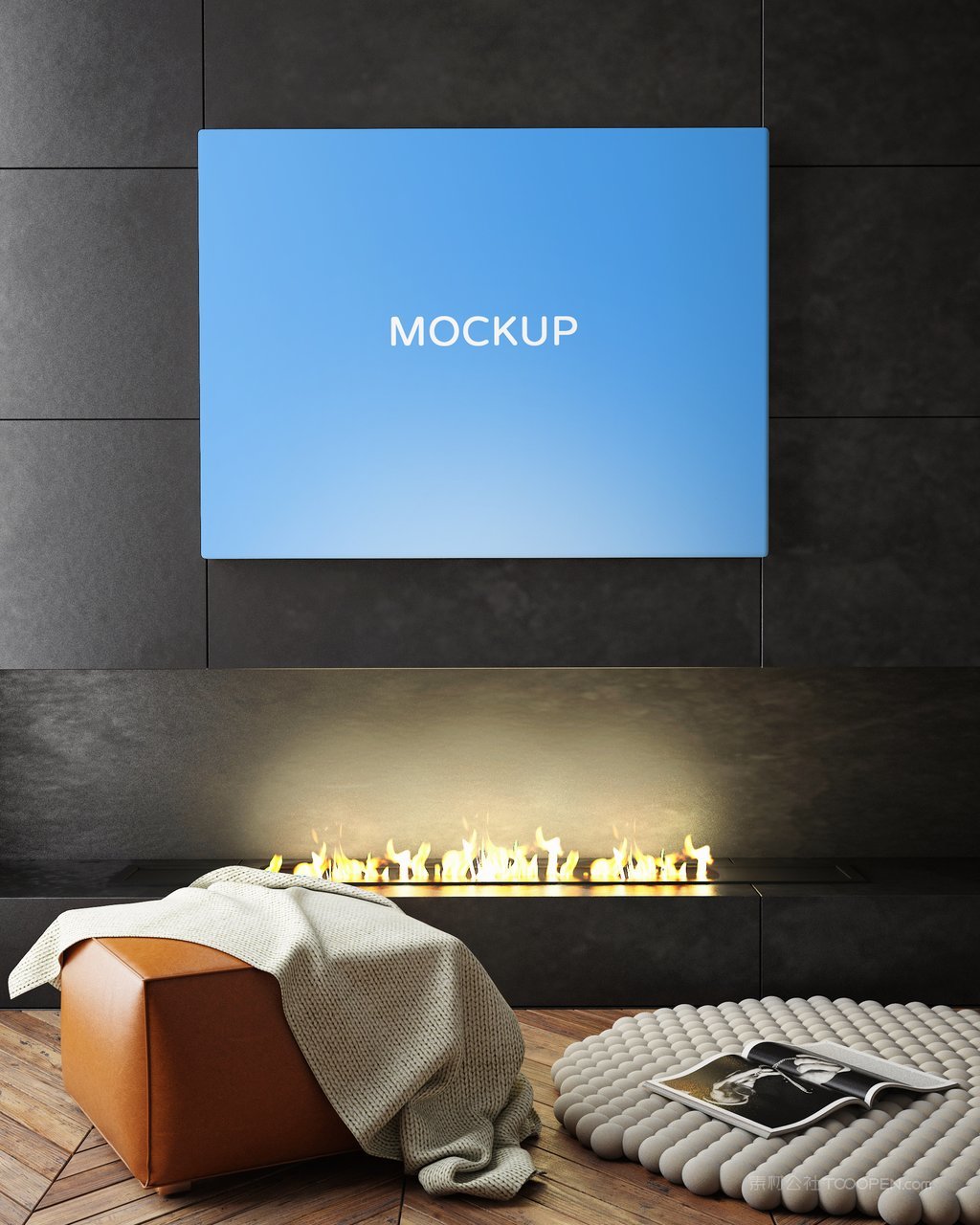 室内景观框架装饰画框样机 (5)