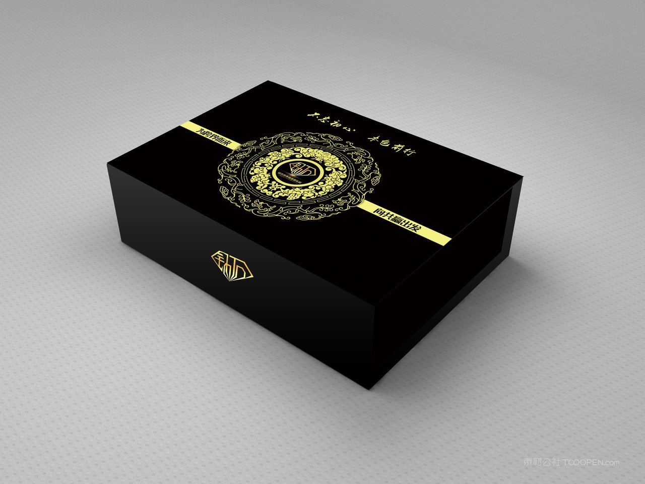 精品硬壳礼盒包装样机 (2)