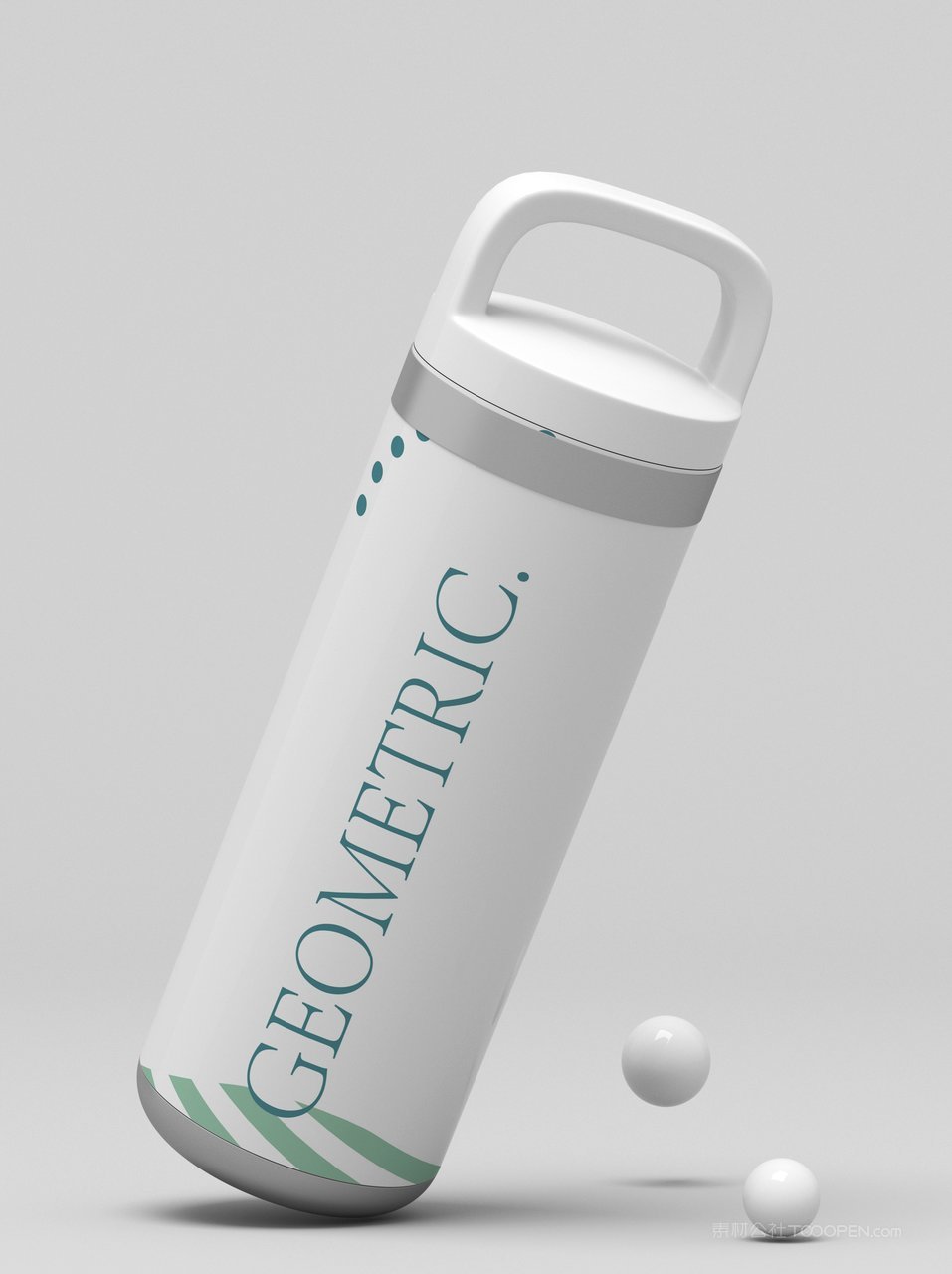 白色保温杯企业vi形象运动水杯样机 (13)