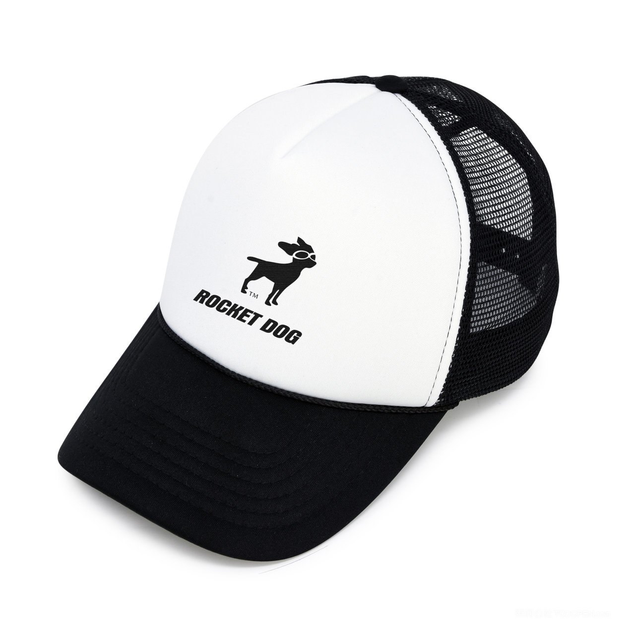 网眼透气棒球帽遮阳帽贴图样机