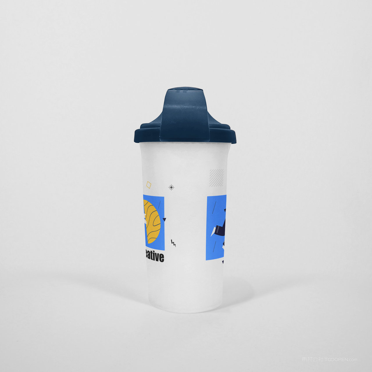 塑料饮料瓶贴图样机 (5)