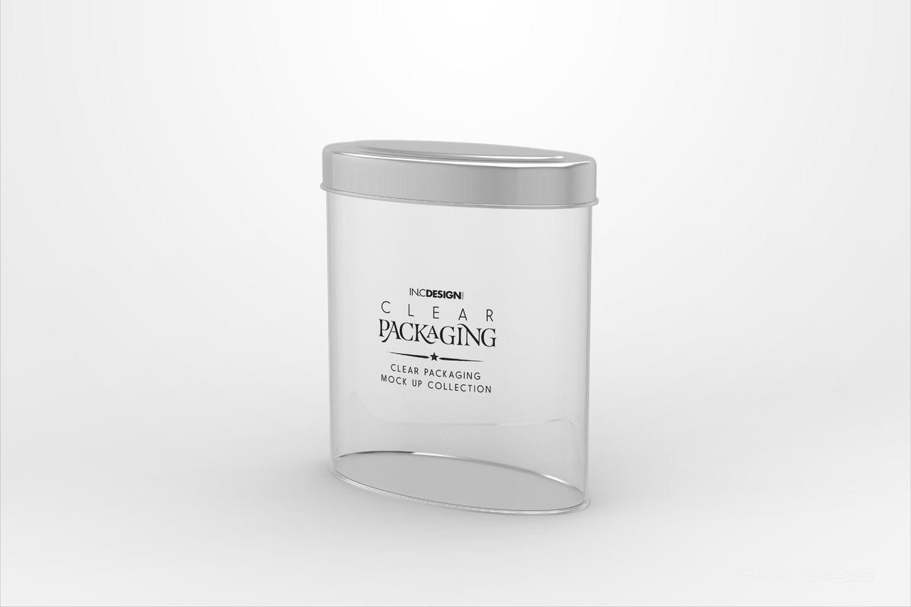 一次性塑料罐装瓶子样机