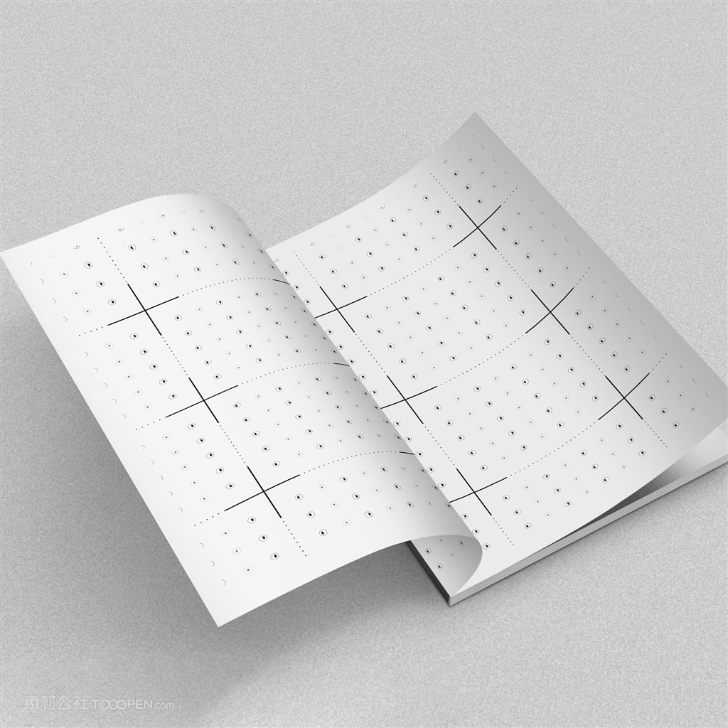 杂志宣传册画册楼书样机