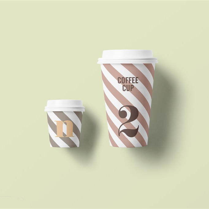 咖啡杯子样机模型