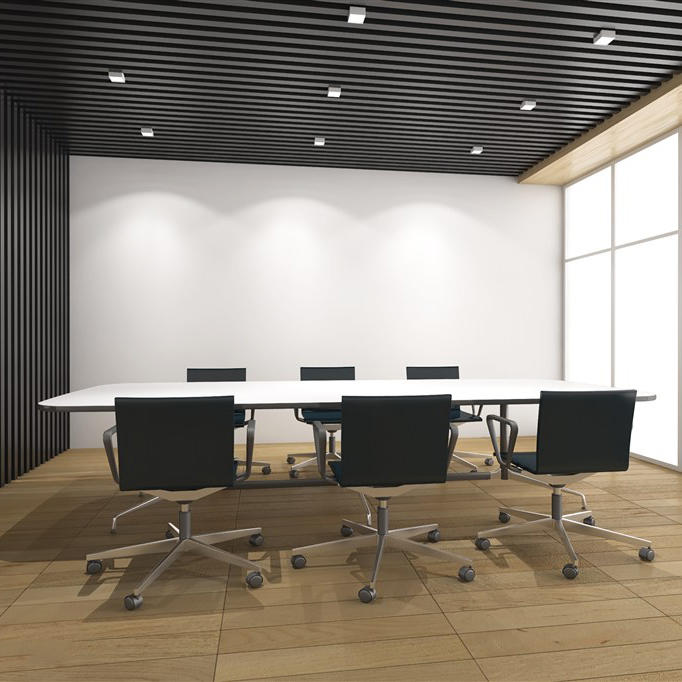 公司企业前台形象墙室内贴图样机设计模板效果VI素材PSD分层