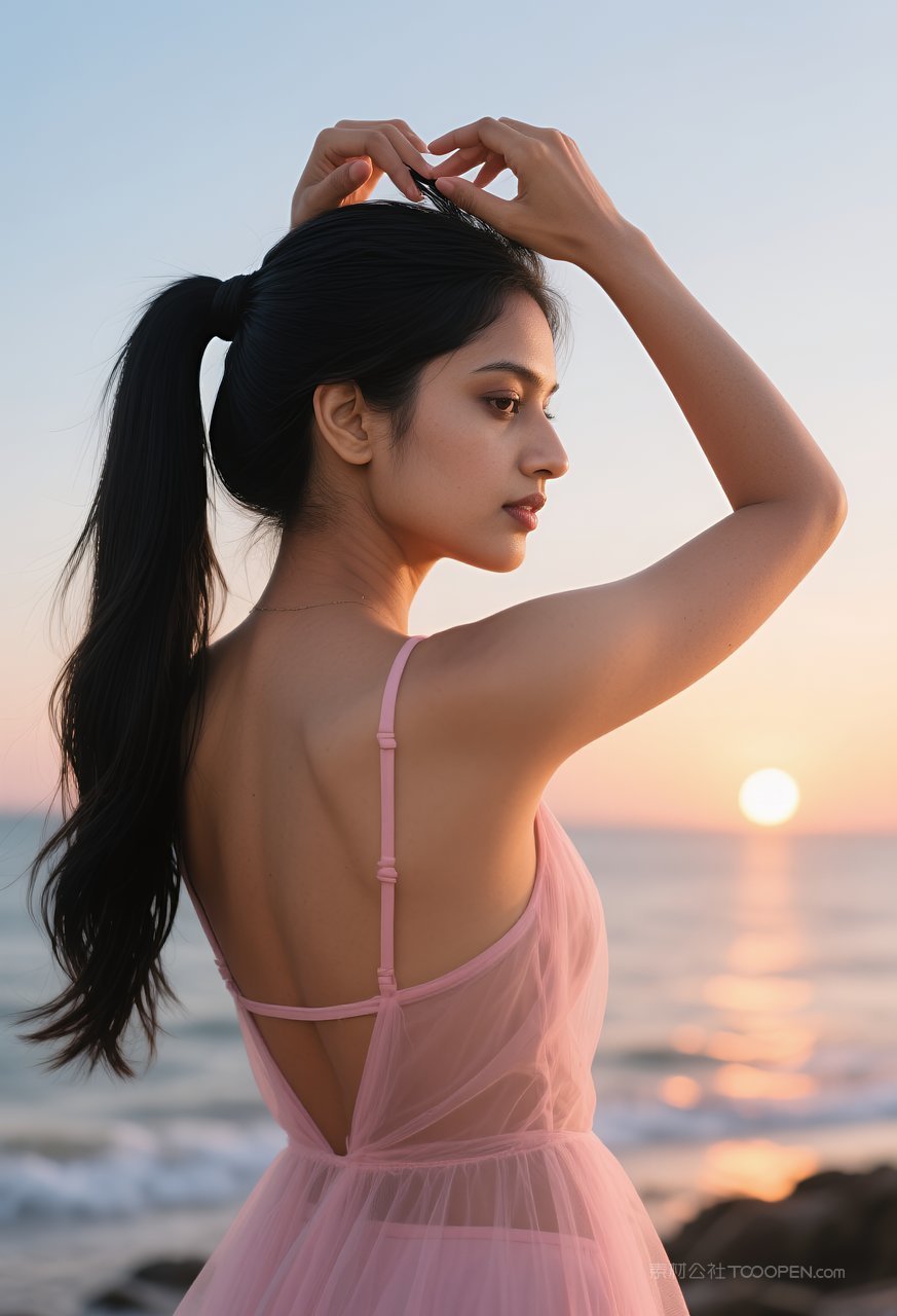 动人迷人写真时尚女性气质美女