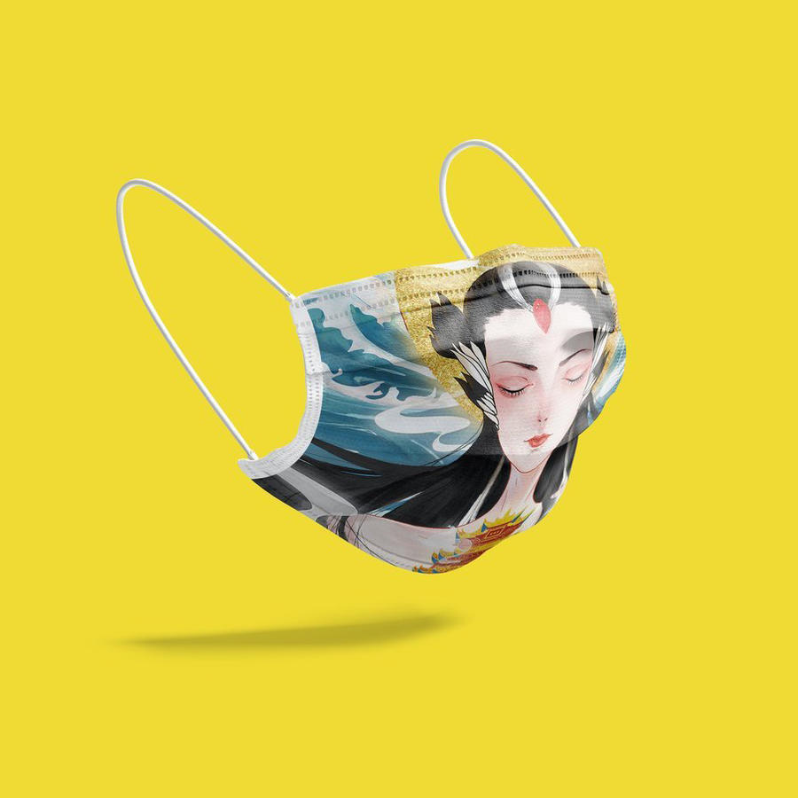 潮流定制口罩样机 (3)