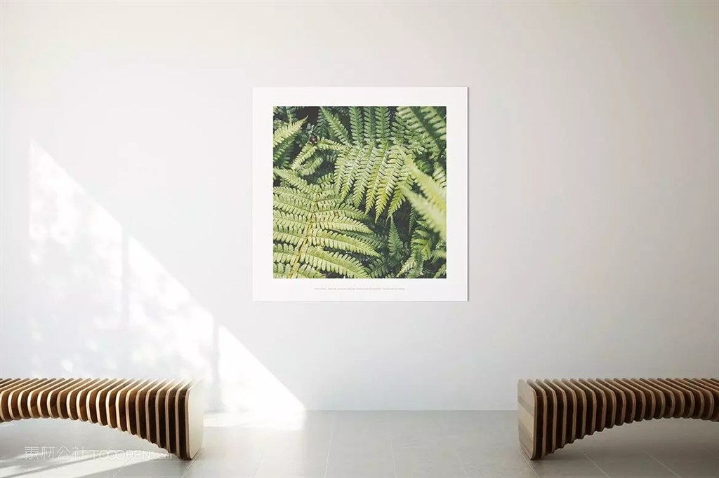 时尚温馨海报样机