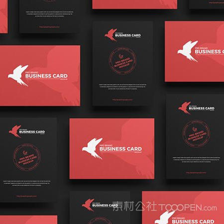 专业品牌名片样机