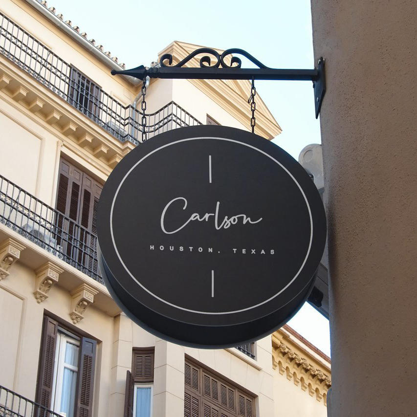 户外门店实体店招logo招牌展示样机 (50)