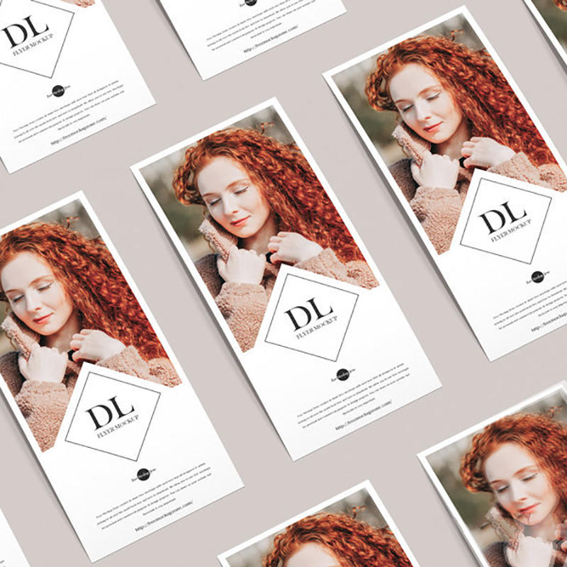 DL传单样机模板