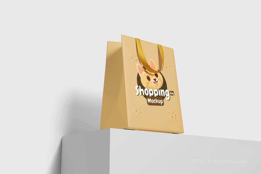 纸质购物袋样机