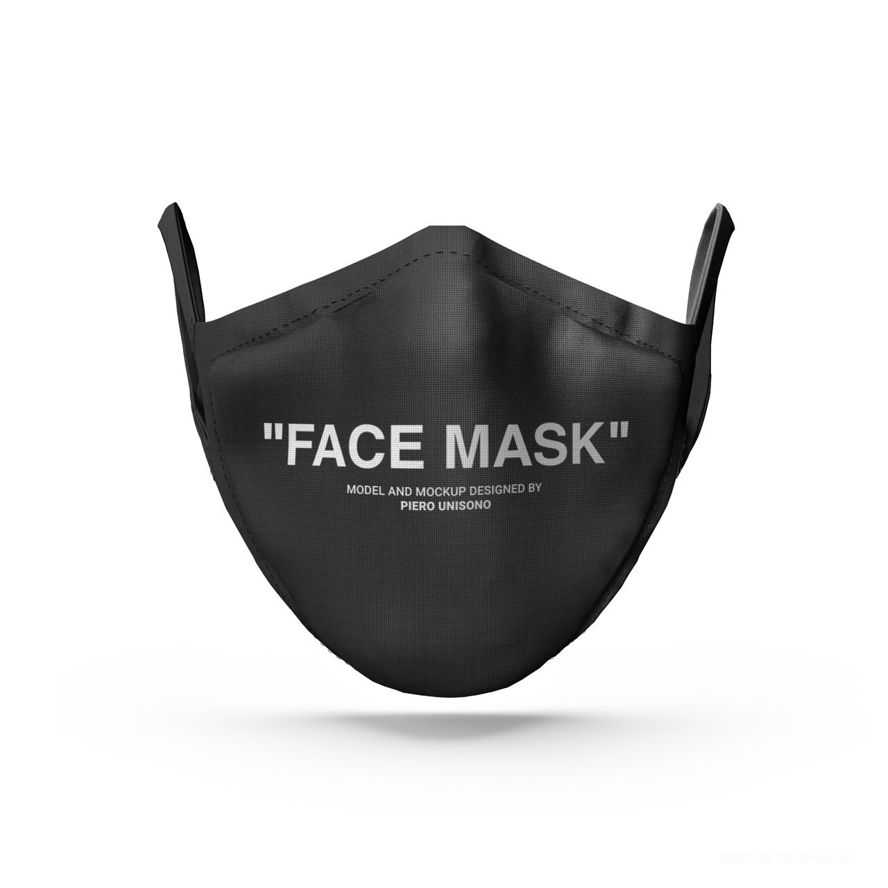 口罩无缝布面料花纹图案vi样机 (3)