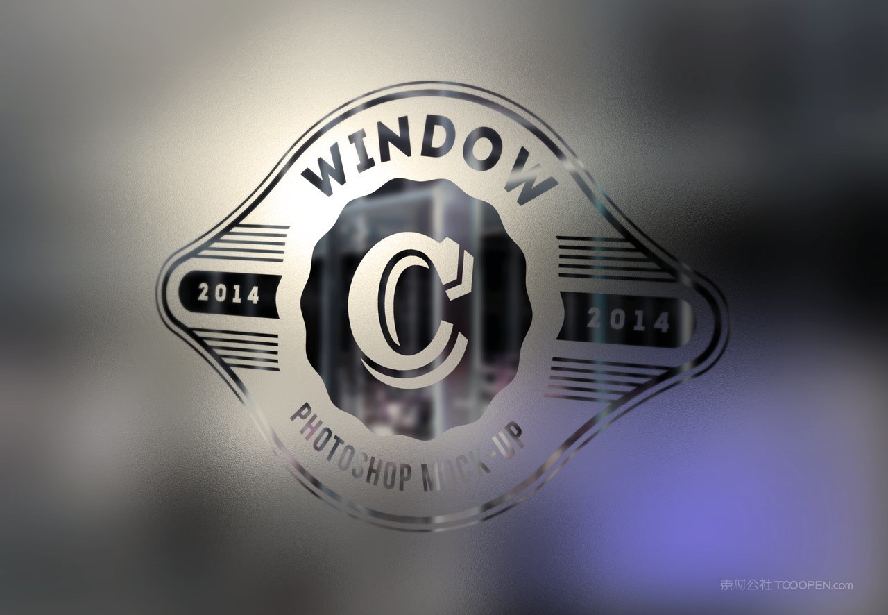 玻璃材质企业通用logo样机 (1)