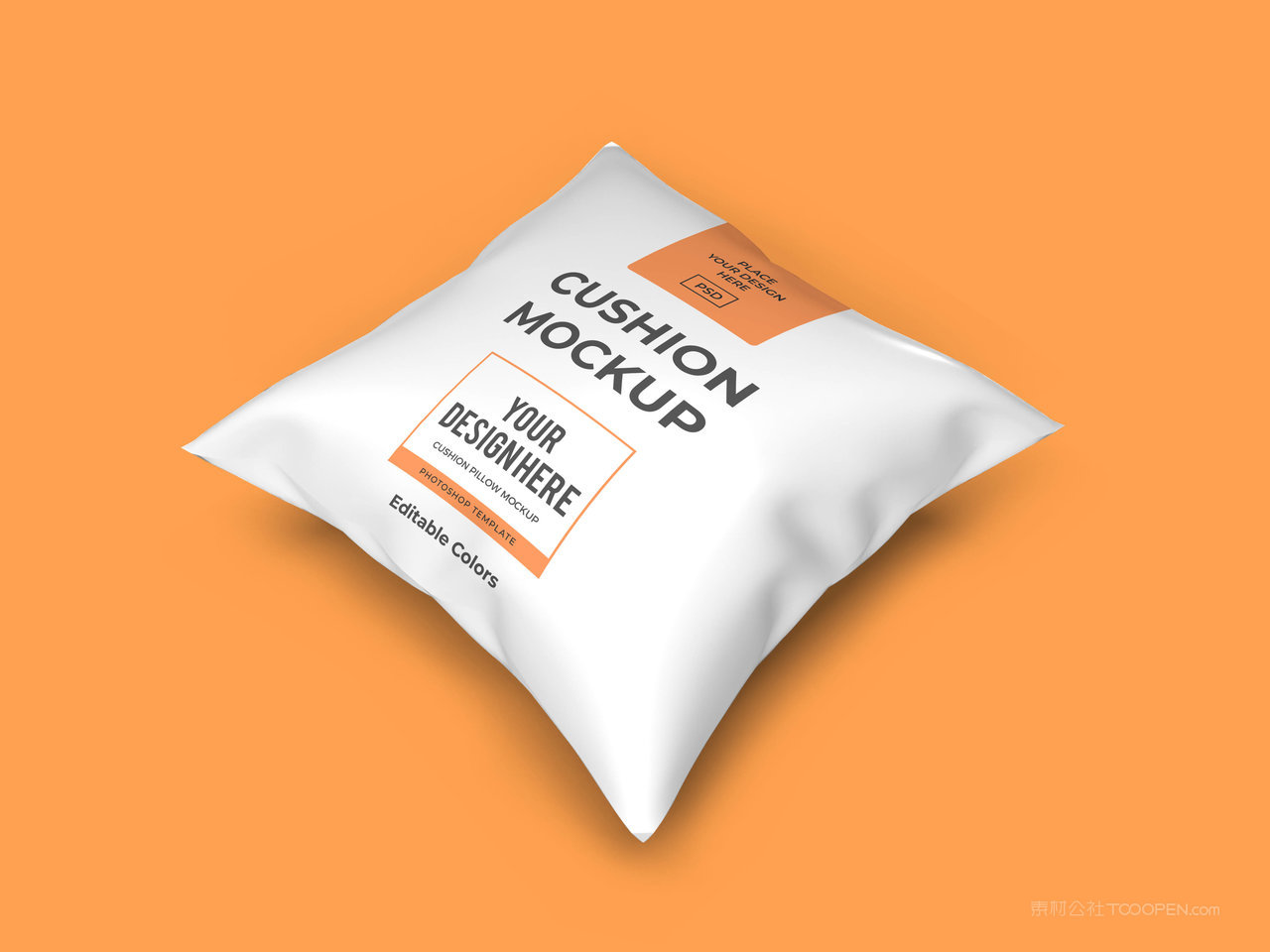 枕头图案设计样机