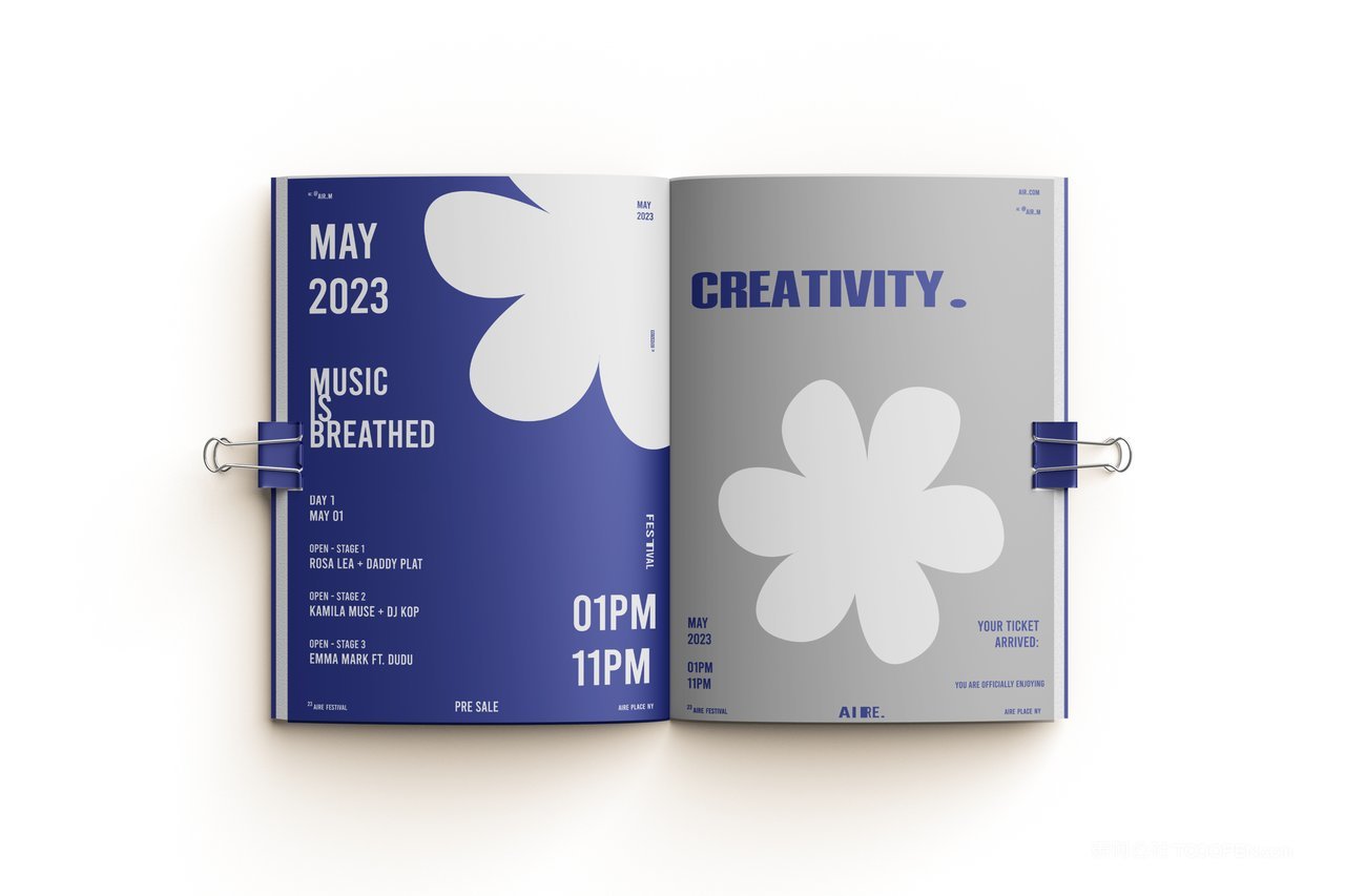 品牌VI形象展示样机画册