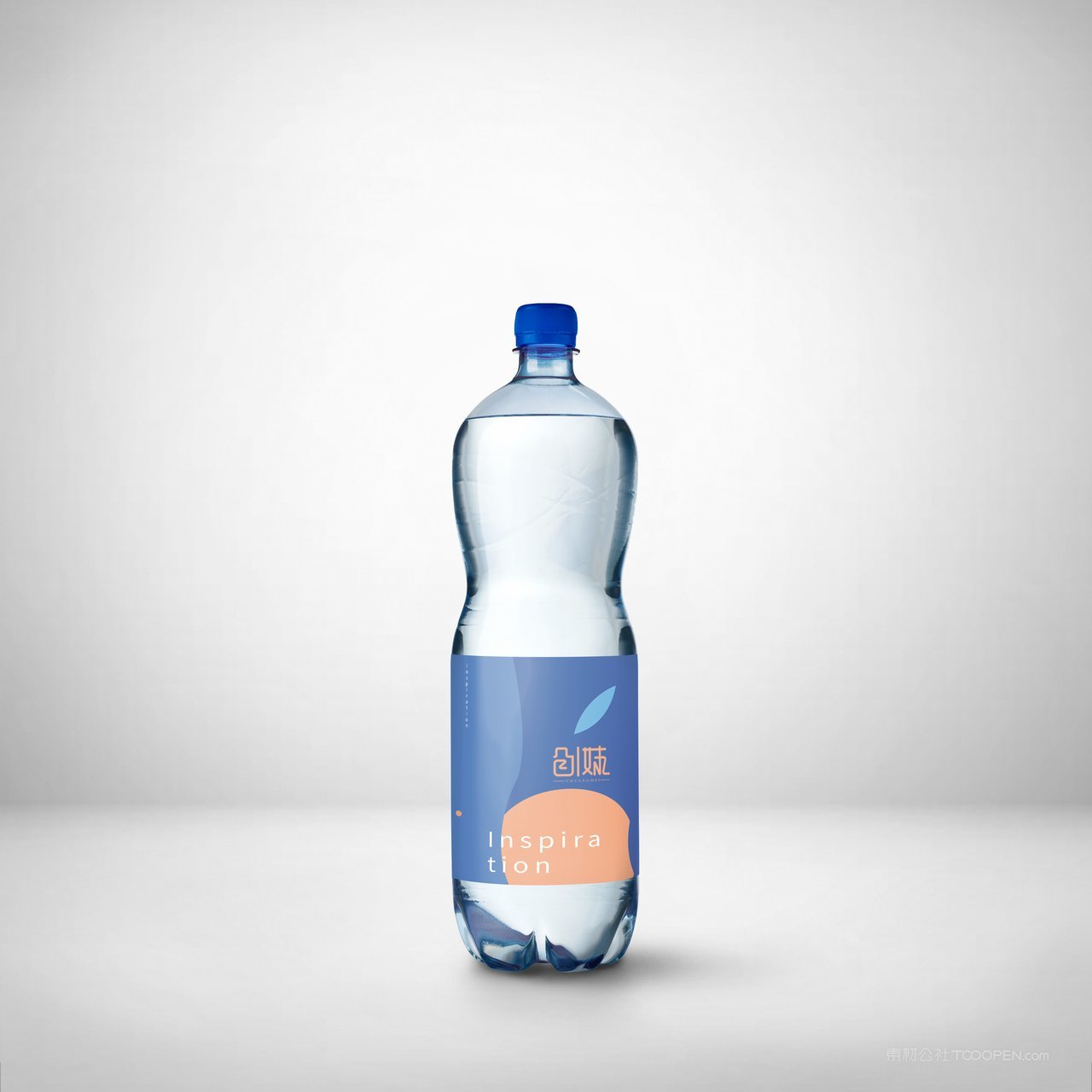 一瓶矿泉水产品包装展示样机 (5)