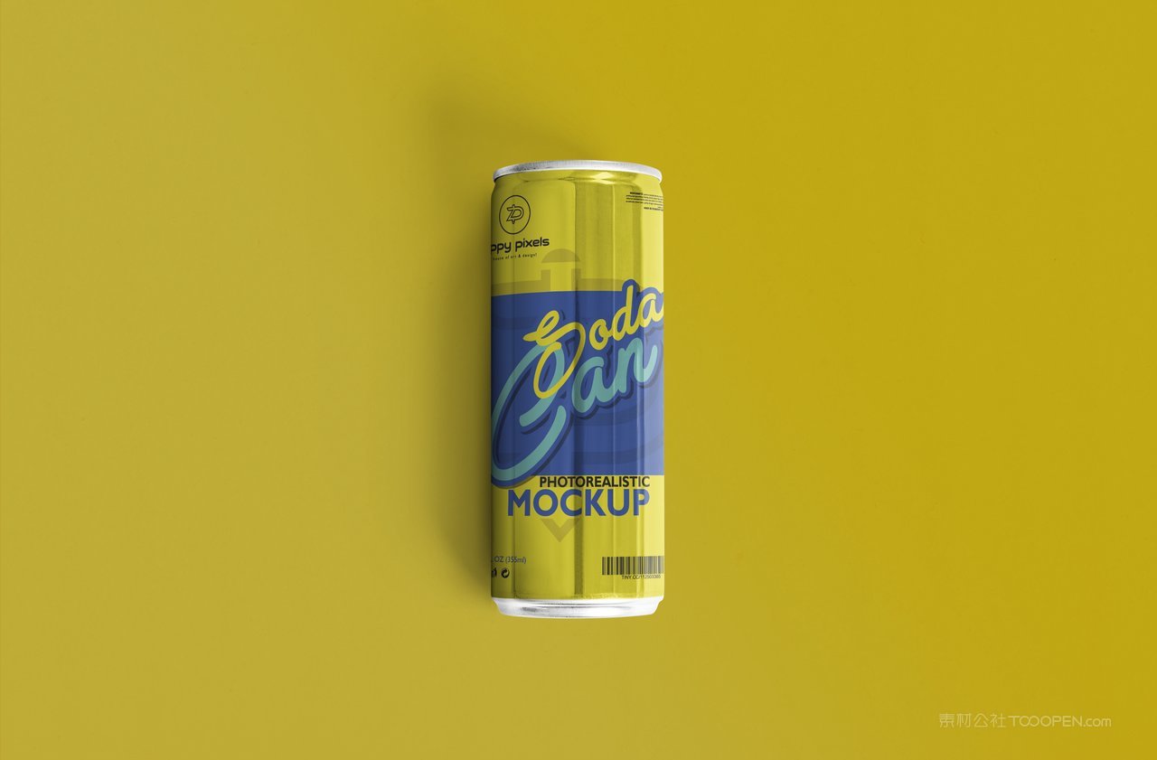 果汁易拉罐可乐瓶饮料包装样机 (7)