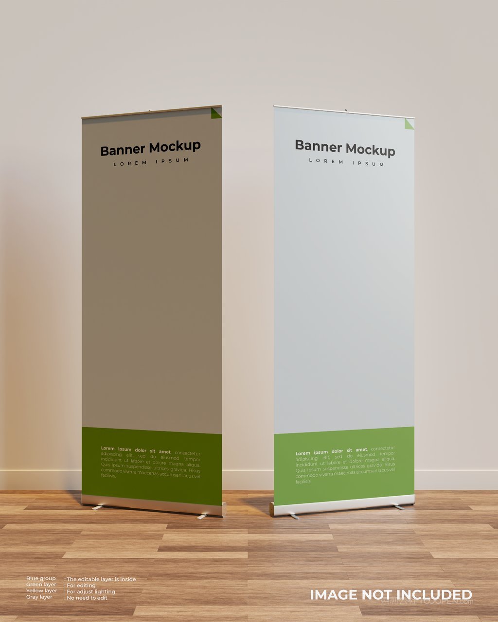 【1983期】易拉宝展架贴图样机 (2)